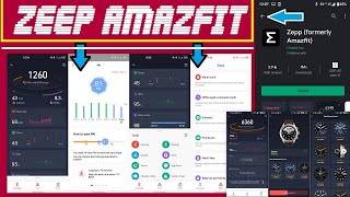 البرنامج السري لشركة || Amazfit Zepp || لإدارة الباند والساعة مميزات وعيوب وطريقة الربط الاحترافية screenshot 1