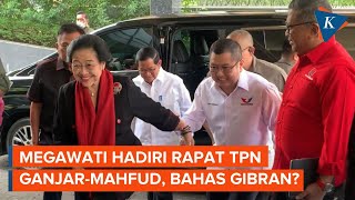 Usai Prabowo-Gibran Daftar KPU, Megawati dan Para Petinggi Parpol Hadiri Rapat TPN Ganjar-Mahfud