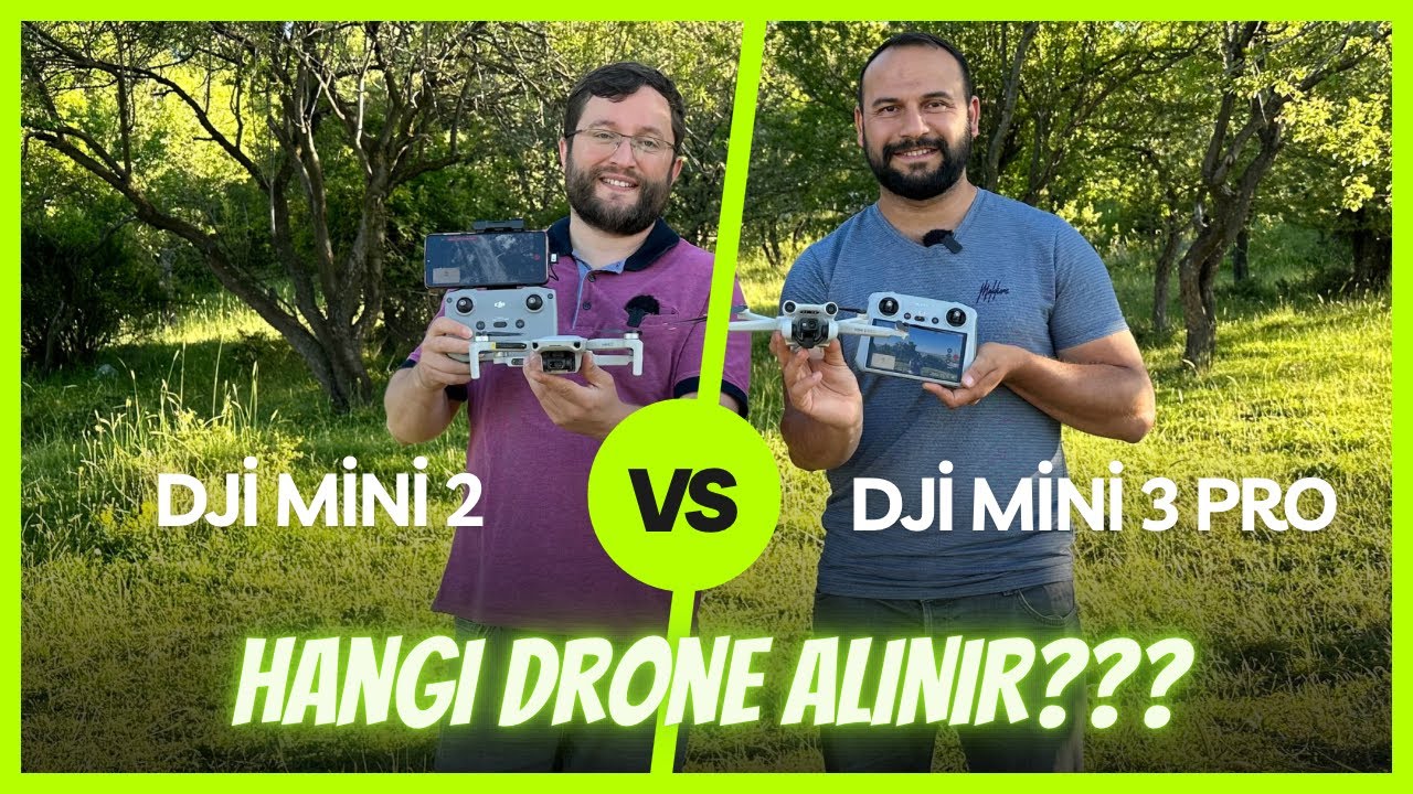 HANGİ DRONE ALINIR ? | Dji Mini 3 Pro vs Mini 2 Karşılaştırma ...