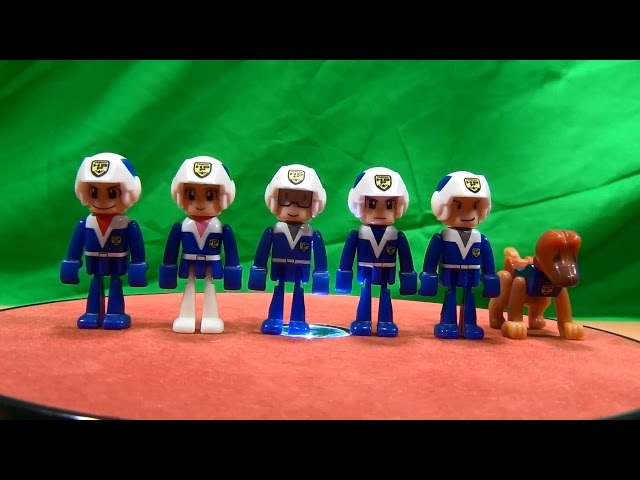 トミカ ハイパーブルーポリス HBP隊員&HBP武器セットA＆セットB - YouTube