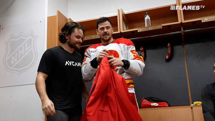Officer Weegar takes home the Red Blazer! | Calgary Flames