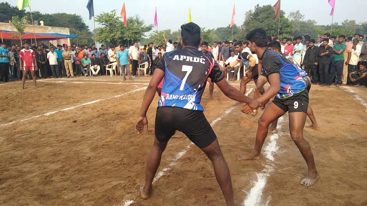 APRDC nagarjuna sagar  VS  Bapatla Engineering College   Acharya Nagarjuna University Kabaddi meet