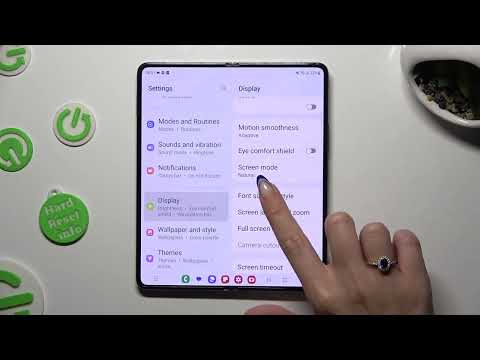 How to Change Font Size on Samsung Galaxy Z Fold 5 - Adjust Font Size