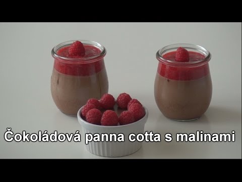 Video: Jemná čokoládová Panna Cotta