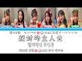 【JPN/KOR/ENG】超ときめき♡宣伝部 「絶対的主人公(절대적인 주인공)」Lyrics Video