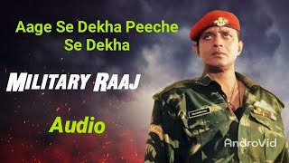 Aage Se Dekha Peeche Se Dekha | Military Raaj (1998) Songs | Abhijeet Bhattacharya, Sadhna Sargam