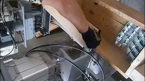 Palletcollars machine