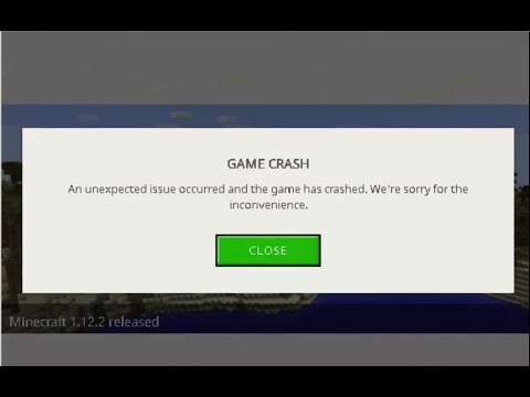 Minecarft How To Fix Minecraft 1 12 X Crash Youtube