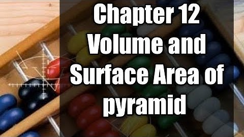 Ex 12B | Q 6,7,8| New Oxford Mathematics | D2 math|NSM2 |Ch 12 |Volume and Surface Area of pyramid