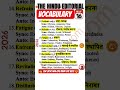 The Hindu Editorial Vocabulary | Daily Important Words for UPSC, SSC, Bank, CAT &amp; IELTS