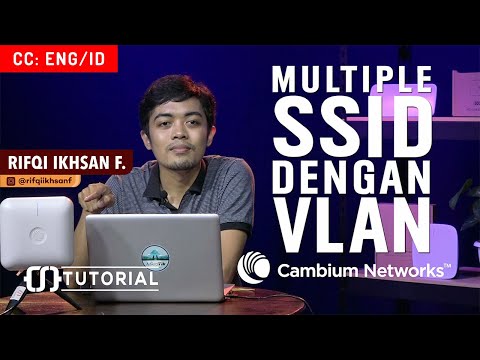 Multiple SSID dengan VLAN pada Cambium Networks - CITRAWEB TUTORIAL [ENG SUB]