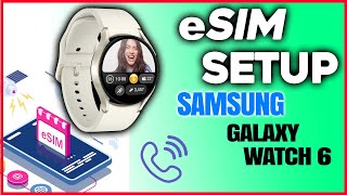 Galaxy Watch 6 eSim setup: Activate LTE eSIM on Samsung Galaxy Watch 6 #samsunggalaxywatch6 screenshot 5
