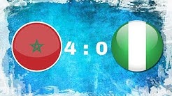 ملخص مباراة المغرب 4 : 0 نيجيريا ( نهائي كأس افريقيا للاعبين المحليين )