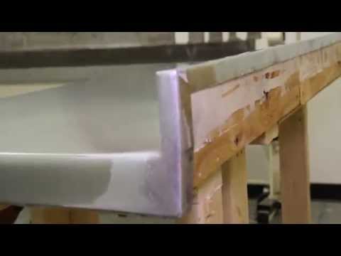 How to make a zinc countertop
