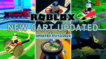 Roblox | Create a Cart Ride | New Carts Updated 01/12/2024 | Don’t use unstuck me ❌ #22