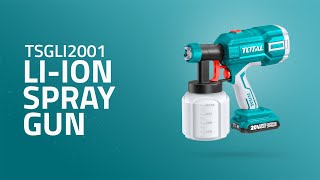 TSGLI2001 Li-ion Spray Gun | Product Demo