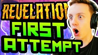 REVELATIONS FIRST ATTEMPT! BEST BOX LUCK EVER: Black Ops 3 Zombies Revelations Reaction Live