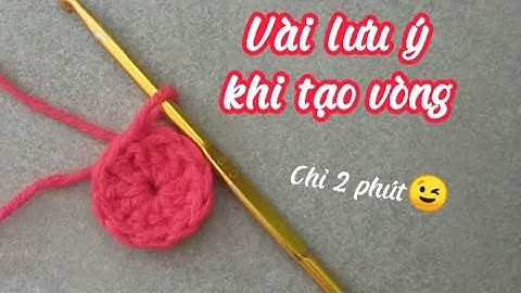 Vòng tròn ma thuật || Crochet magic ring