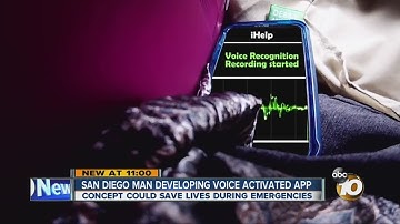 San Diego man developing voice activated emergency app