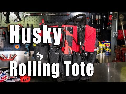 home depot rolling tote