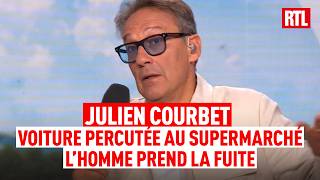 Julien Courbet : voiture percutée au supermarché, l’homme prend la fuite...