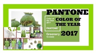 Greenery is The Color Of 2017 /Pantone Color Of The Year Greenery is The Color Of 2017 /Pantone Color Of The Year