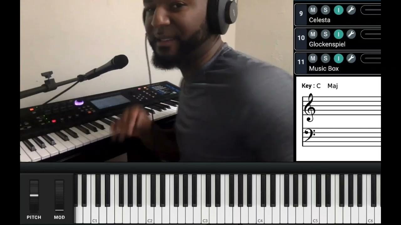 Kompa keyboard technique kompa solo lesson use 3 notes youtube
