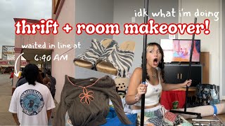 Thrift With Me 7 Am Room Makeover I Moved 