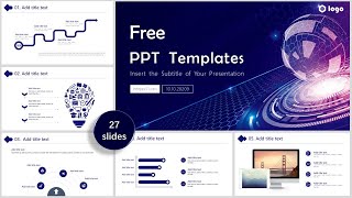🔥Free Slides 🔥Innovative Technology PowerPoint Templates