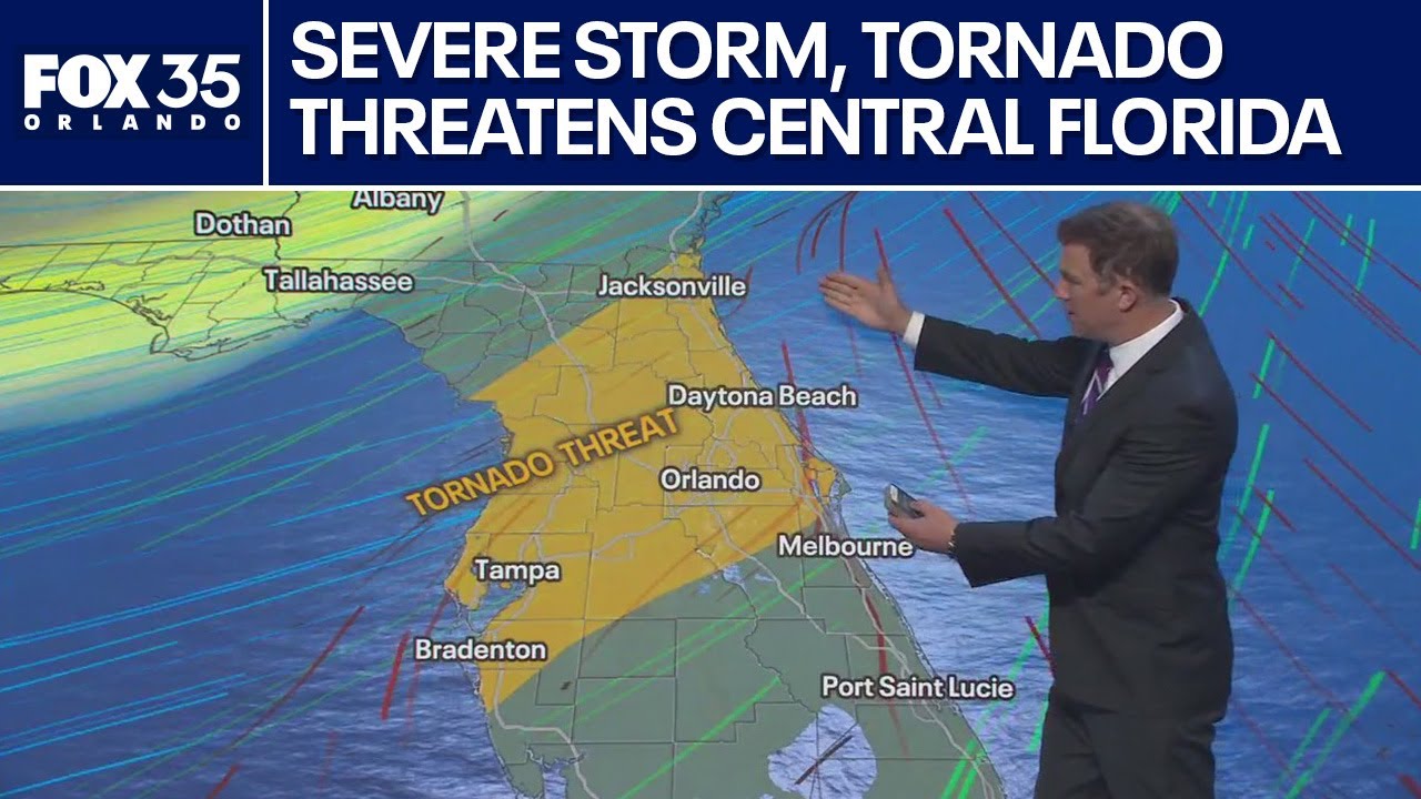 Tornado, severe storm threat possible for Central Florida this weekend ...