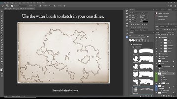 Photoshop Mapper Demo, Part 1: Coastlines
