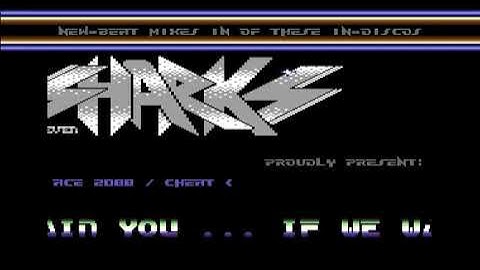 The Sharks Intro 30 ! Commodore 64 (C64)