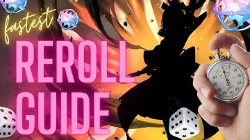 Fastest REROLL Guide 2025 most comprehensive tested on 100 accounts!