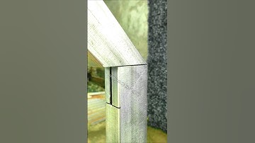 excellent easy corner joint tricks without welding #walding #welders #tricks #indiastickwelder