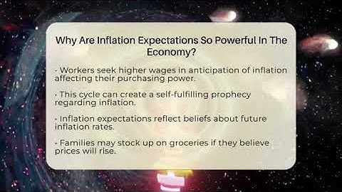 Why Are Inflation Expectations So Powerful In The Economy? - Inflation Insight Channel