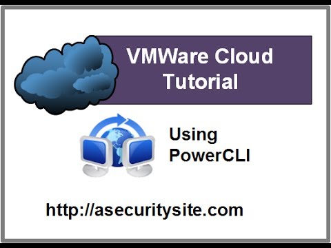 VMware vSphere: Using the PowerCLI