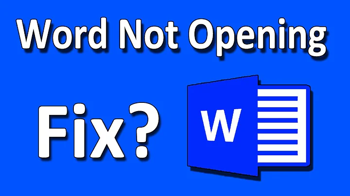 How To Fix Microsoft Word Not Opening/Starting in Windows 10 - DayDayNews