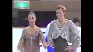 Maya Usova and Alexander Zhulin 1990 NHK Trophy (Asahikawa) - FD -  Variations by A.L. Webber