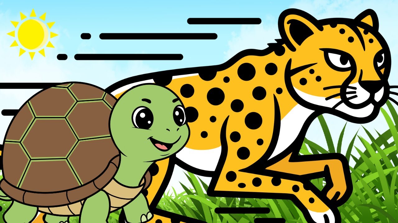 Big-Small, Fast-Slow 💖 Opposite Words | Fun Learning for Kids  |  Kids Song