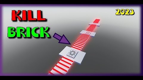 How To Create A Simple Kill Brick In Roblox Studio - 2023