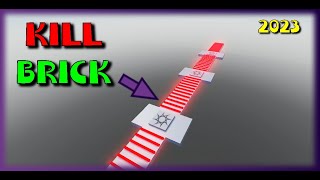 How To Create A Simple Kill Brick In Roblox Studio - 2023