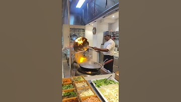 Wok Fire 🔥 | Chefta #shorts