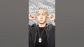 Rap Lyrics That Sound INSANE Out of Context