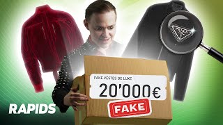 J'ai acheté 20 000€ de veste de LUXE (mais en fake  👀)