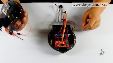 Instructions de montage du KS0191 intelligent turtle smart car