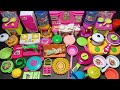 4 minutes satisfying with unboxing hello kitty Kitchen set || Asmr satisfying miniature kitchen set