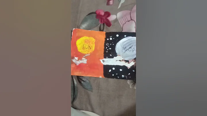 How to draw a Moon with stars drawing #shorts #easy #cute #moon #star #cloud #nisacreation