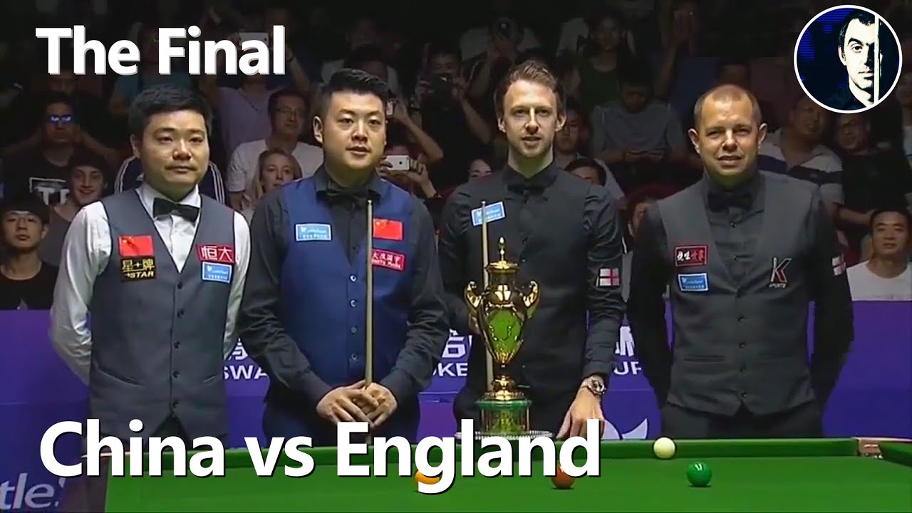 Great Final ENGLAND vs CHINA 2017 Snooker World Cup