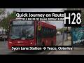 Quick Journey on Route H28 (Syon Lane Station - Tesco, Osterley) YX13 EHJ Enviro 200Dart 8.9M