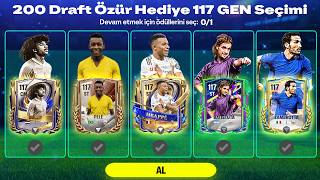 200 Draft Bugu Özür Hedi̇ye Paketi̇ Geldi̇ Nasil Alinir ? 2 Tane Bedava 117 Gen Aldim Fc Mobile